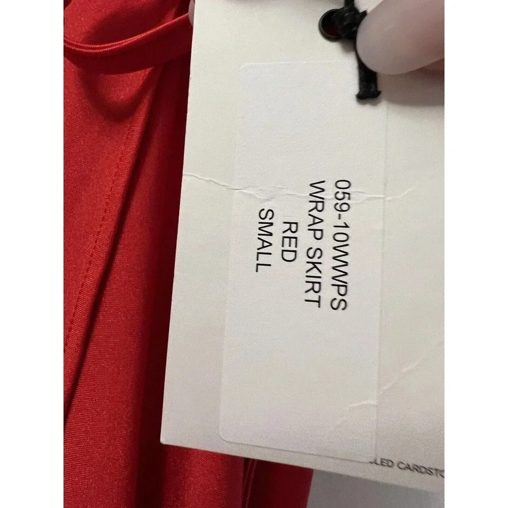 Re/Done‎ Size Small Wrap Skirt RED NEW